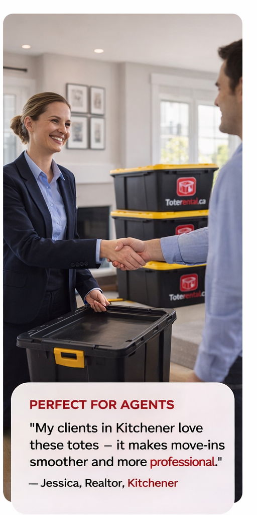 Realtor shaking hands with a client